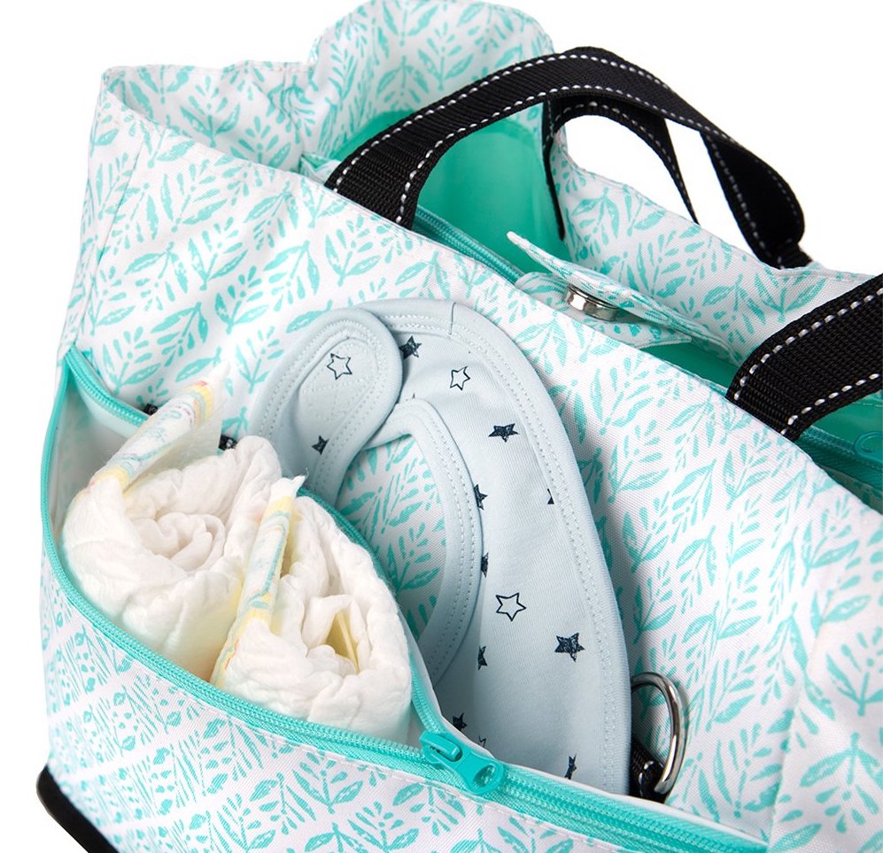Mother Load Diaper Bag full of baby items