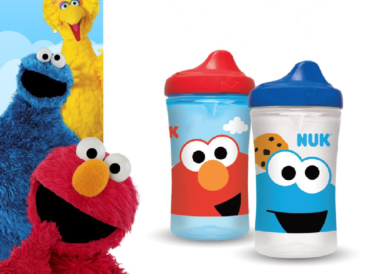 nuk sesame street hard spout cup