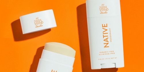 Native Pumpkin Spice Latte Deodorant 3-Pack Only $23 on Target.com