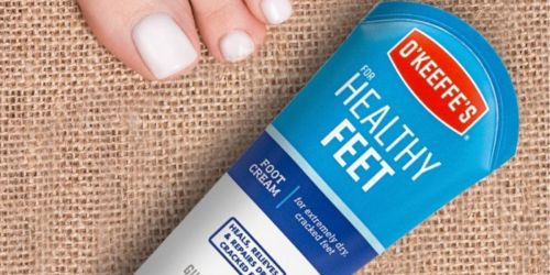 O’Keeffe’s Exfoliating & Moisturizing Foot Cream Only $6.79 Shipped for Amazon Prime Members