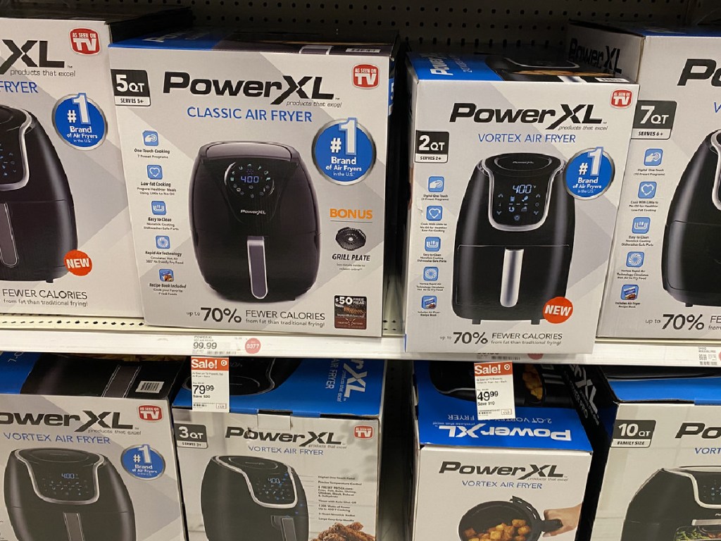 PowerXL Vortex 2 Quart or 5 quart Air Fryer