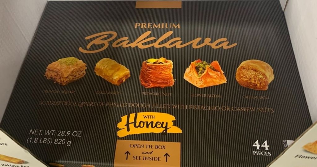 box of baklava