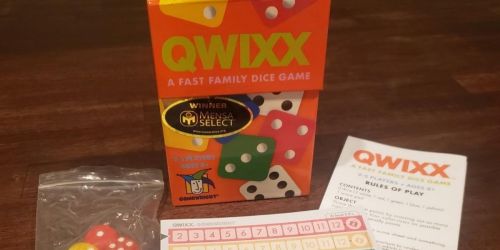 Qwixx Dice Game Only $7 on Target.com (Regularly $12) | Over 7,500 5-Star Reviews