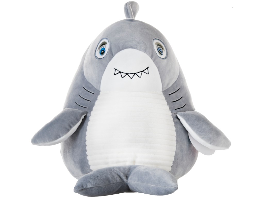 round shark plush