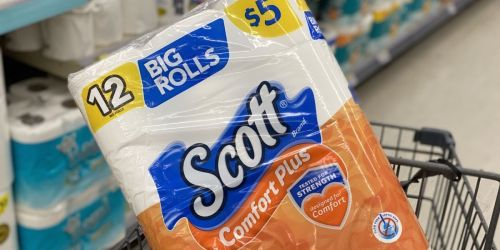Scott Toilet Paper 12-Count BIG Roll Packs Only $3.25 Each at Walgreens
