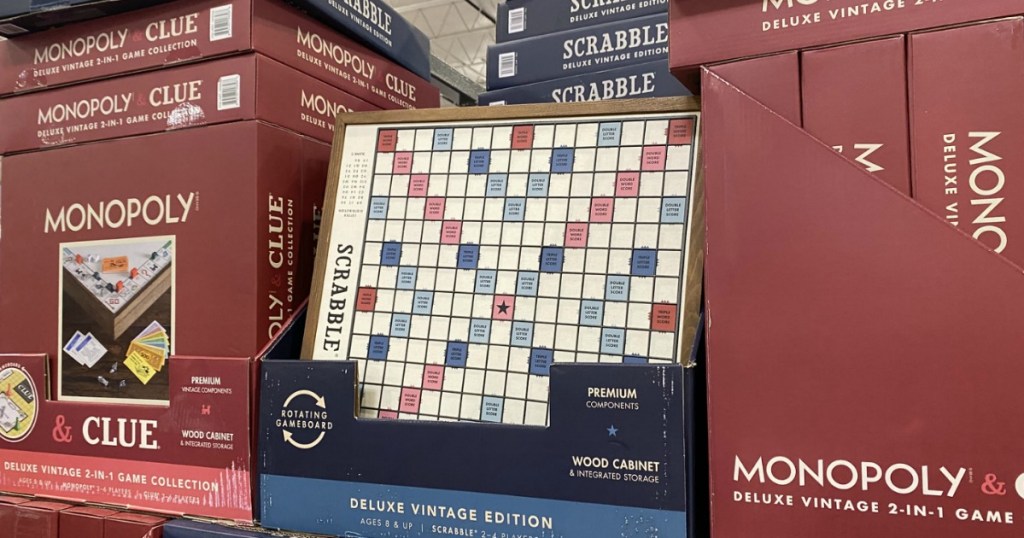 Scrabble and Monopoly Game from Costco