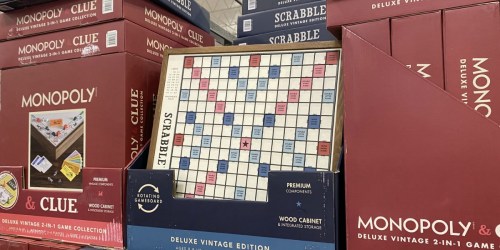 Deluxe Vintage Wooden Board Games Only $49.99 at Costco