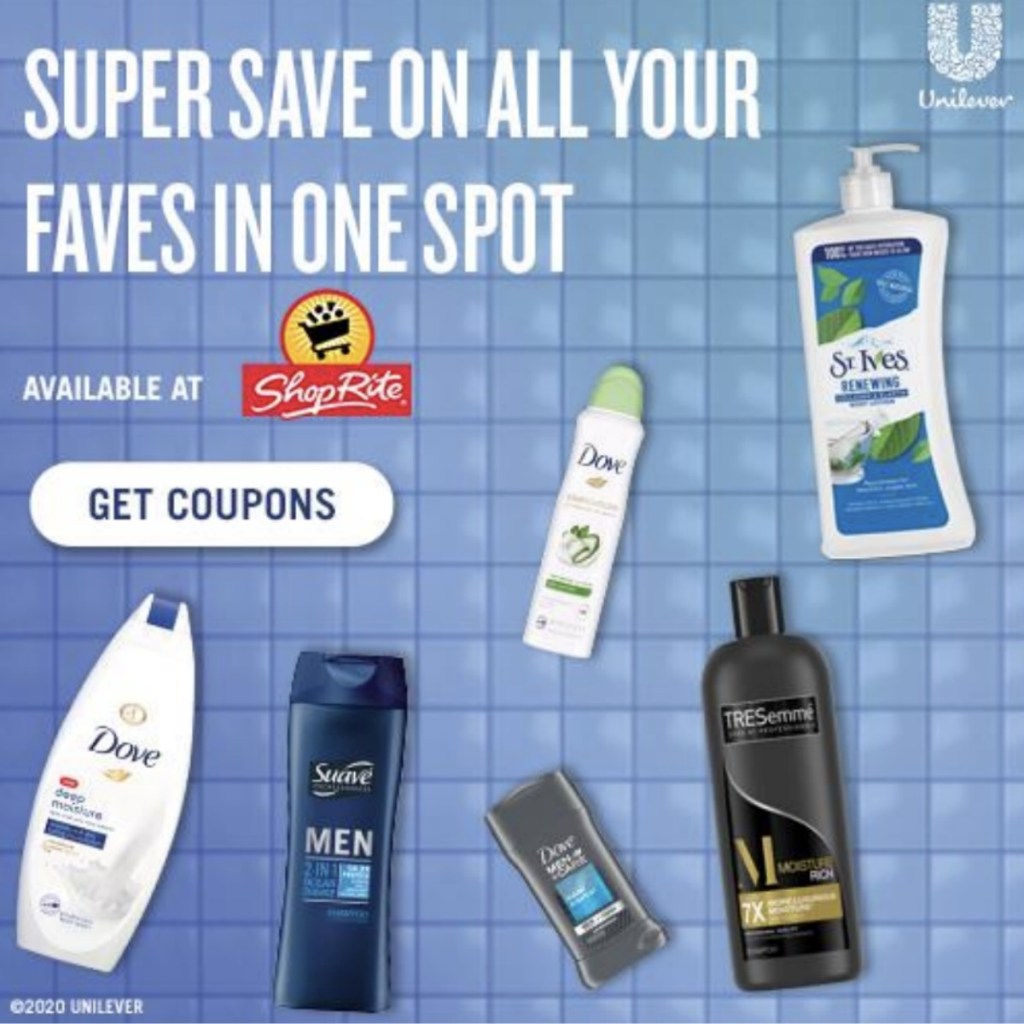 ShopRite unilever coupons