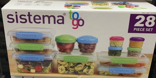 Sistema 28-Piece Food Storage Container Set Only $11.99 at Costco