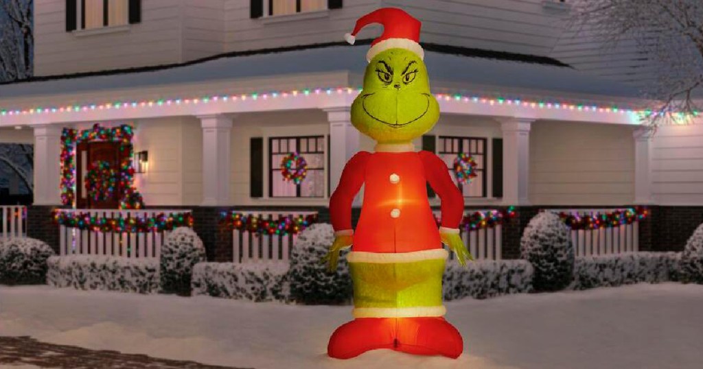 The Grinch Giant Christmas Yard Inflatable