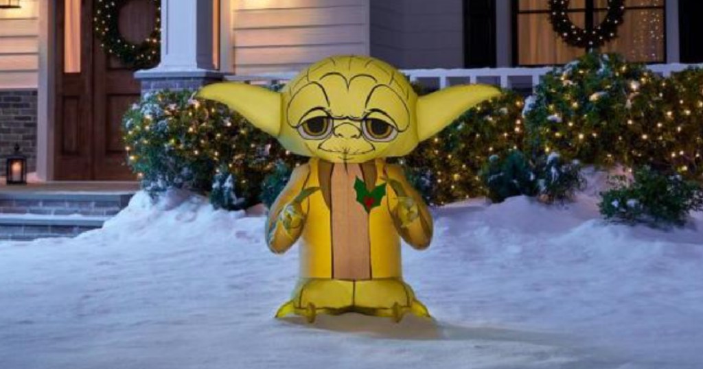 Baby Yoda (The Child) Giant Christmas Yard Inflatable