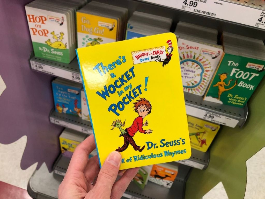 there's a wocket in my pocket board book