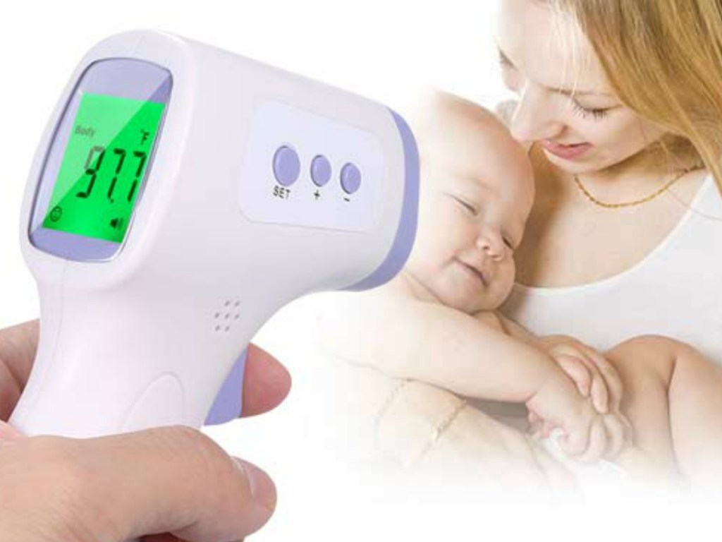 This Touchless Digital Thermometer Gives Instant Readings & is Just 9.