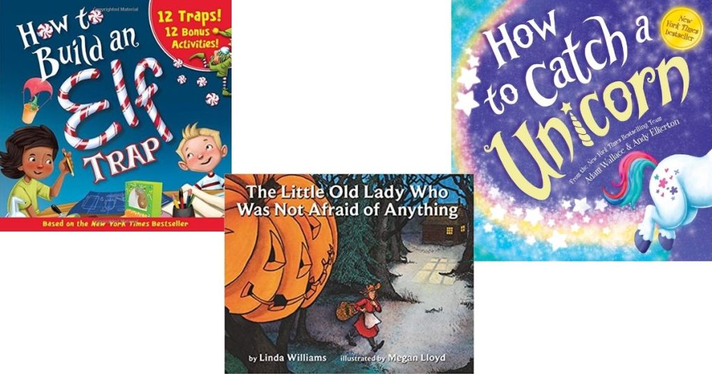 three kids book covers