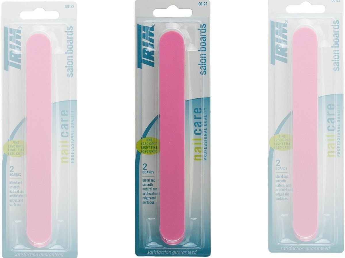 Trim Dual Sided Nail Files 2-Count