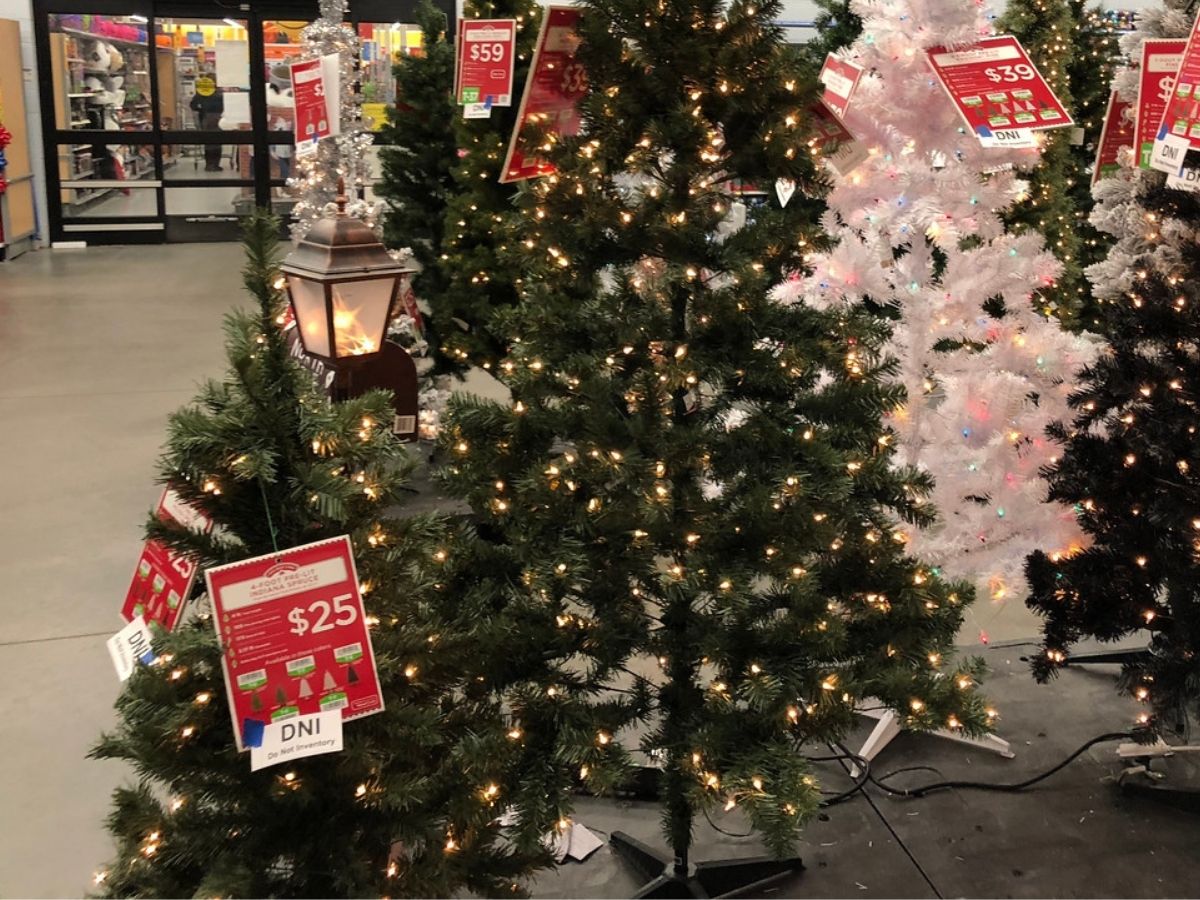 Pre-Lit Artificial Christmas Tree Only $39 Shipped on Walmart.com – Selling Out Fast!