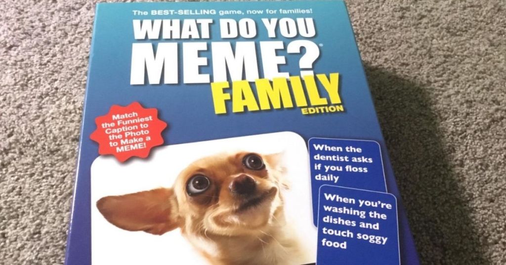 What Do You Meme Family Edition box