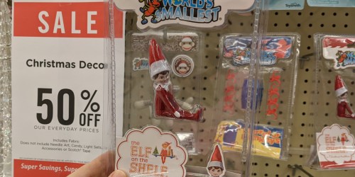 World Smallest Elf on the Shelf Only $4 at Hobby Lobby | In-Store & Online