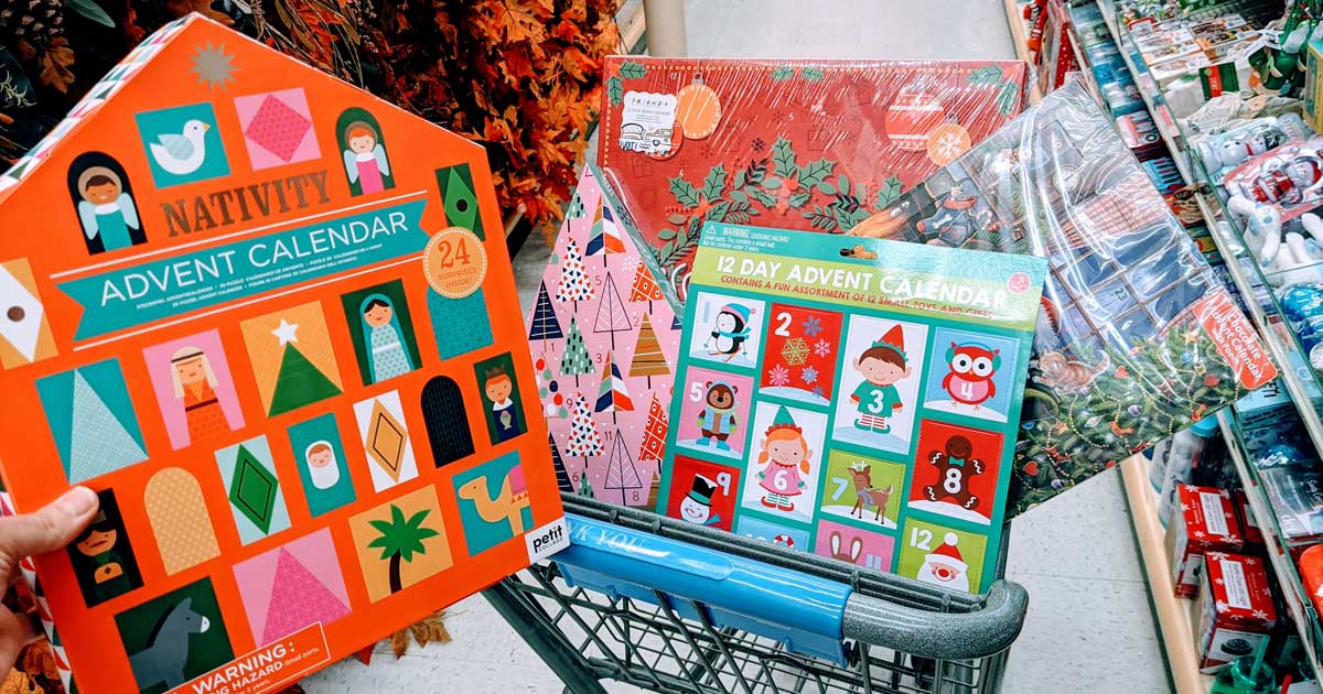 50 Off Advent Calendars At Hobby Lobby Friends Central Perk Nativity Advent And More Hip2save Hobby Lobby Advent Calendar