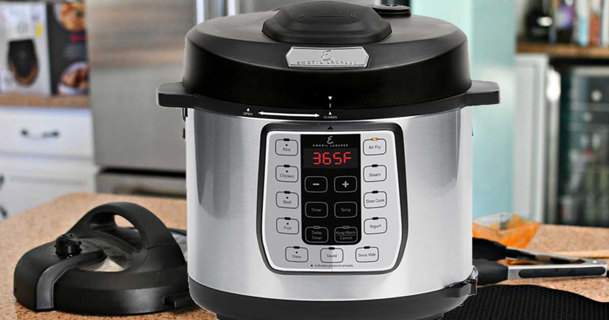 emeril airfryer and pressure cooker