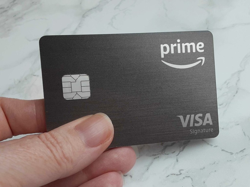 holding Amazon Prime credit card