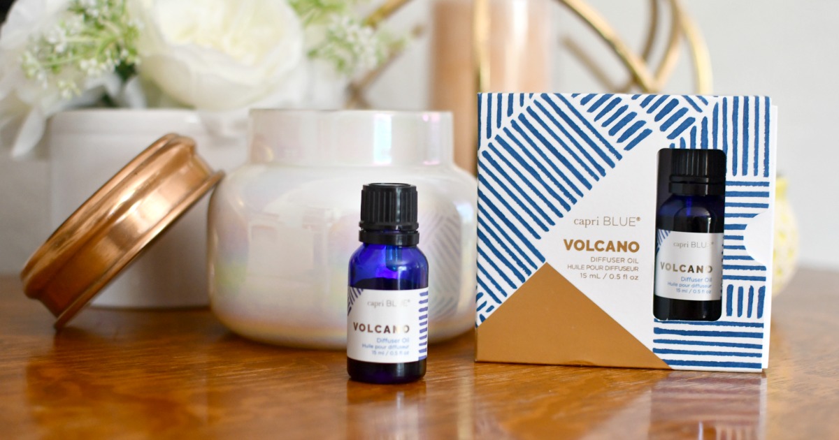 Love Capri Blue Volcano Candles? Try the Diffuser Oils and Save!