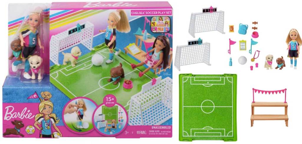 chelsea soccer playset