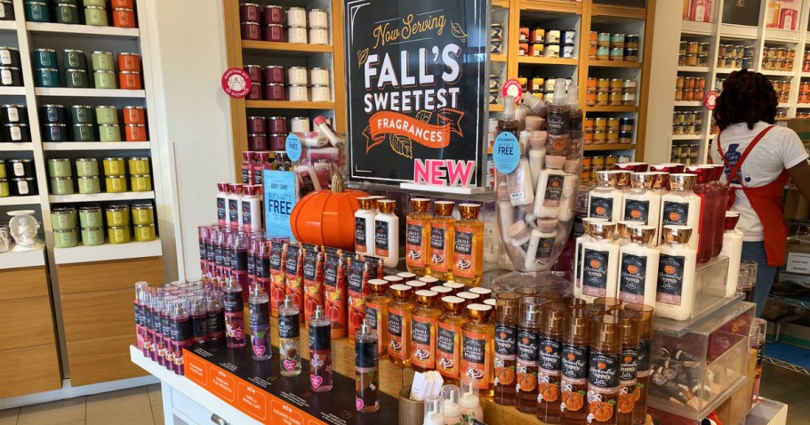 NEW Bath & Body Works Fall Scents Available Now (+ Some Are On Sale!)