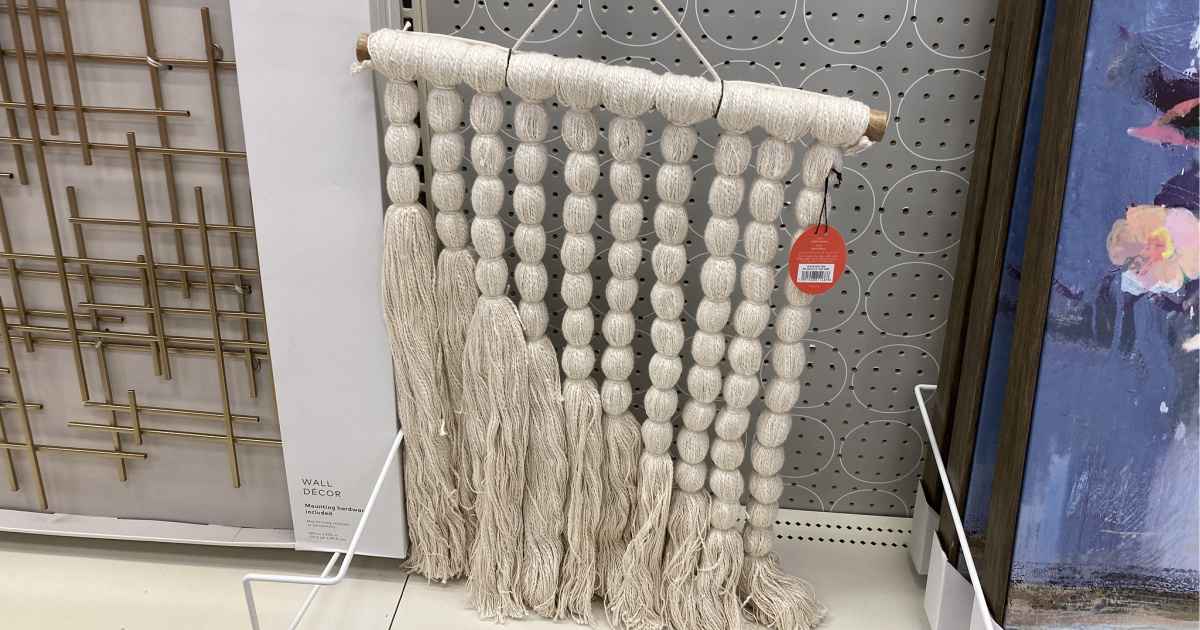 boho wall decor at target in store