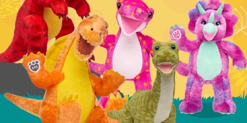Build-A-Bear Dinosaurs & Dragons from $12 (Regularly $22+)