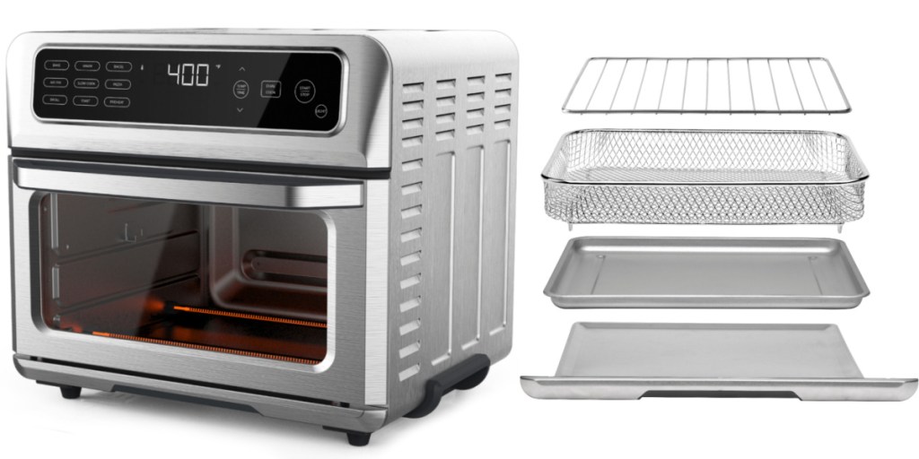 50% Off Chefman Dual Function Air Fryer Toaster Oven Combo on BestBuy