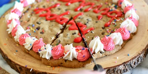 Bake a Giant Cookie Cake For Much Less Than Mrs. Fields!