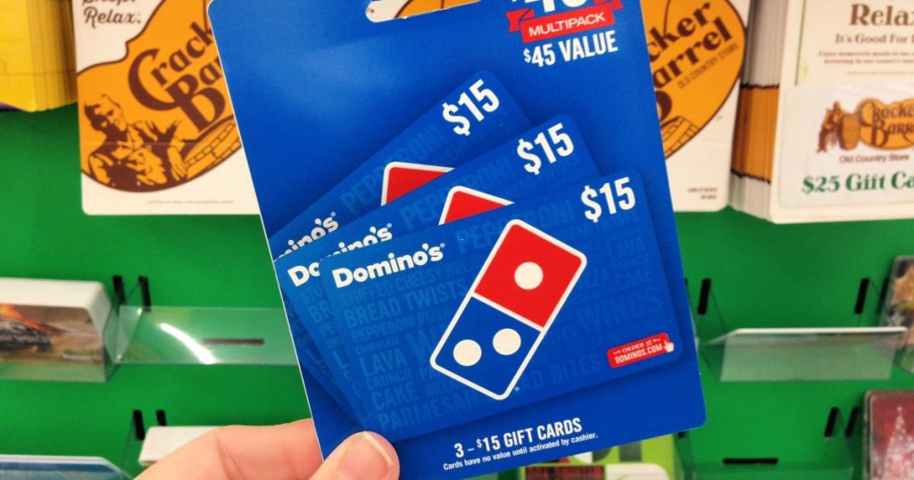 domino's gift card value pack