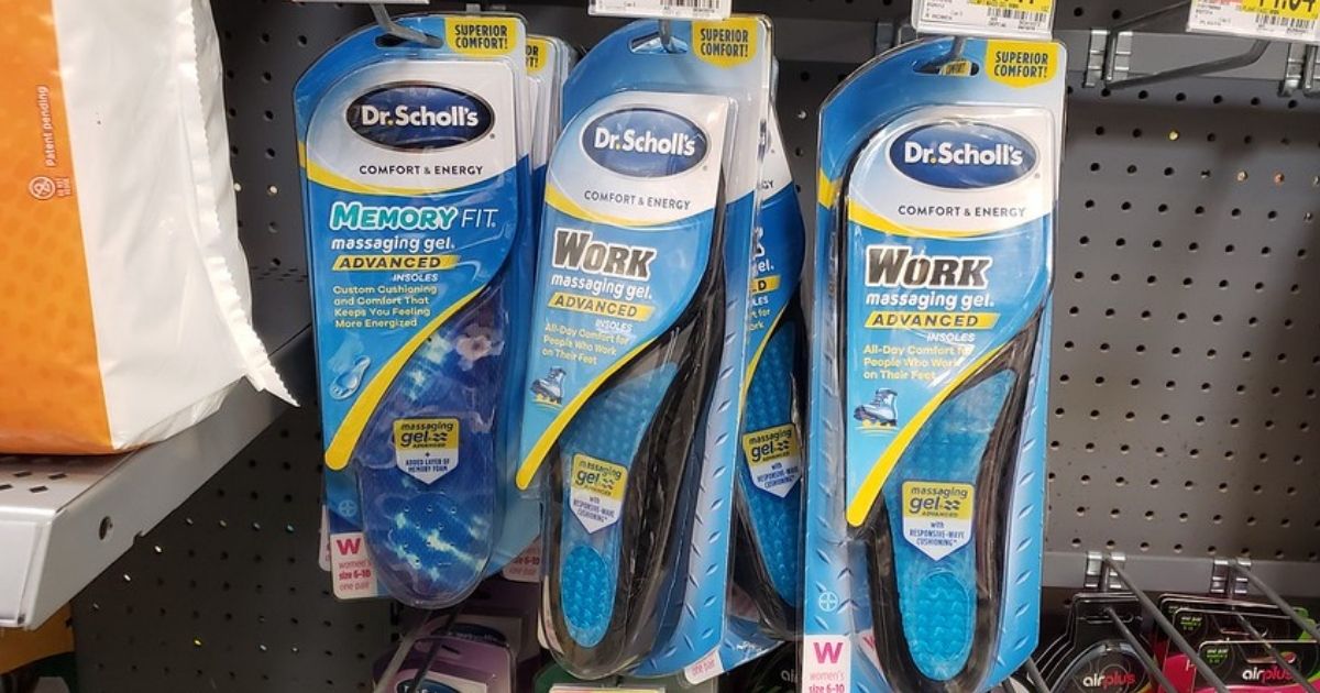 dr scholl's massaging gel advanced insoles