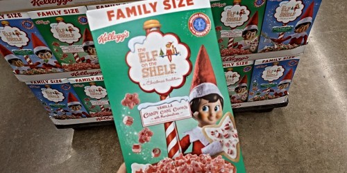 Walmart is Selling two Elf on the Shelf Cereals this Year