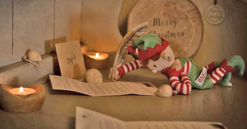 elf writing a letter