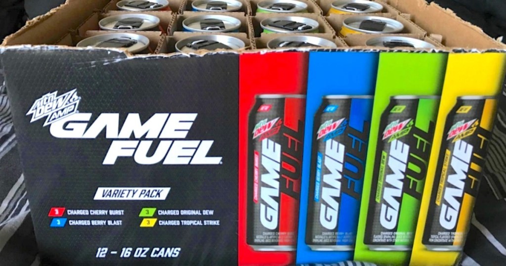 Mountain Dew Game Fuel 12Packs from 16.49 Shipped for Amazon Prime