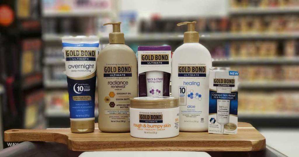 gold bond products on shelf