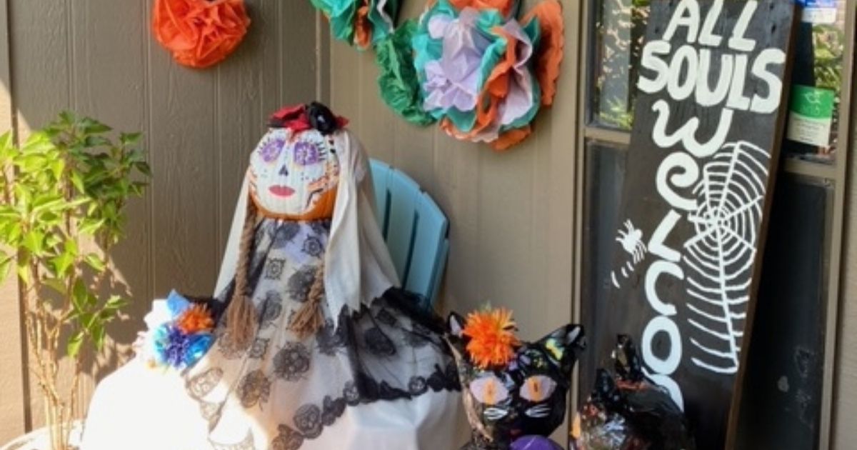 This Reader Spent Less than $10 to Create a Halloween-Themed Front Porch