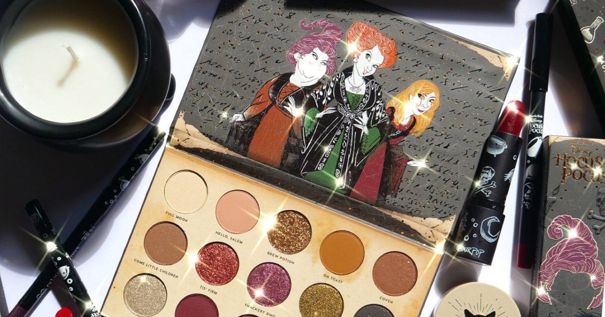 Colourpop S New Disney Hocus Pocus Collection Available At Select Ulta Stores Starting October 4th Hip2save