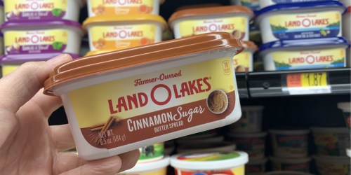 Land O’Lakes Cinnamon Sugar Butter is Back & Just $1.96 at Walmart