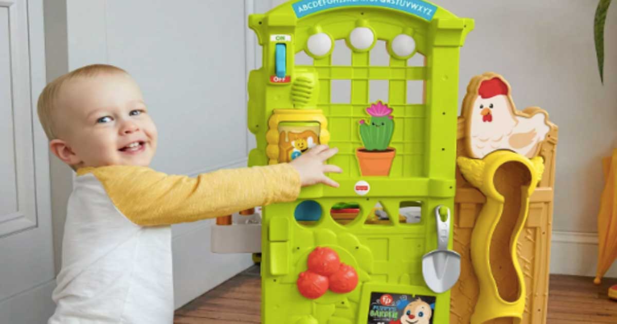 fisher price grow with me kitchen walmart