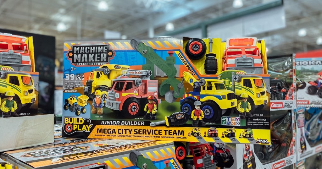 Machine Maker City Serivice Team toy