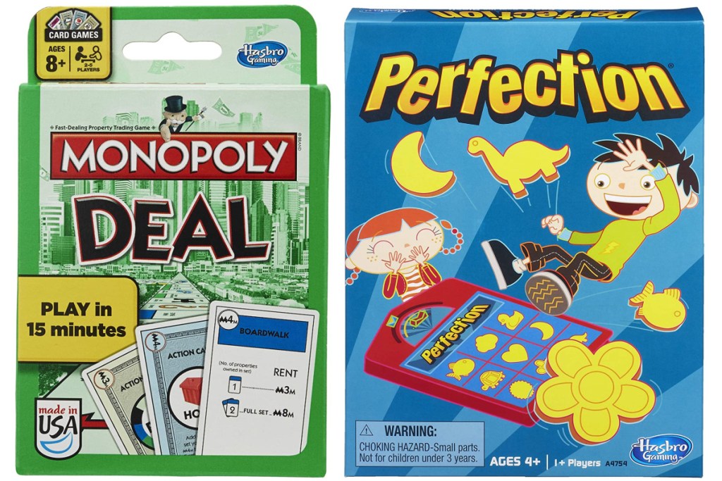 monopoly deal and perfection games