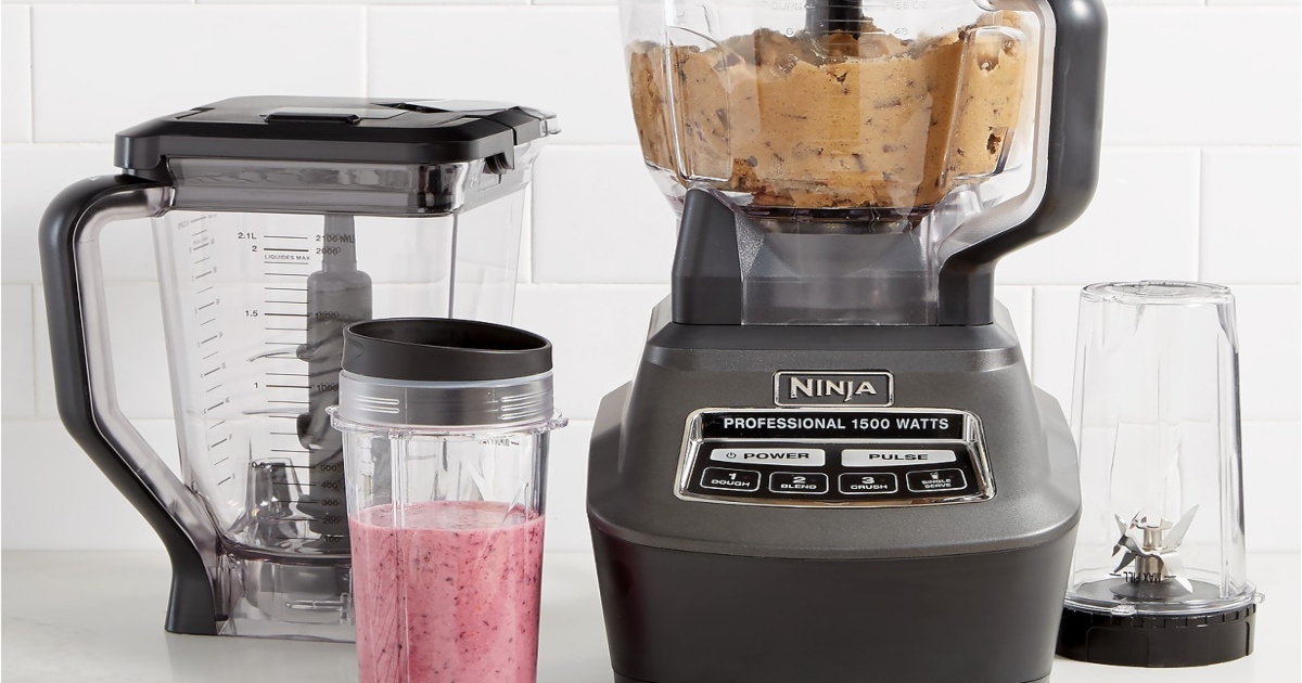 difference between ninja blender and food processor
