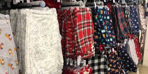 Old Navy Pajama Pants for the Family from $4 (Regularly up to $24.99) | Perfect for Holiday Pictures