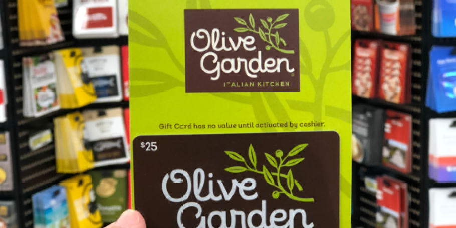 $50 Olive Garden Gift Card ONLY $40 | Stack w/ Never Ending Pasta Bowl for a Cheap Dinner!