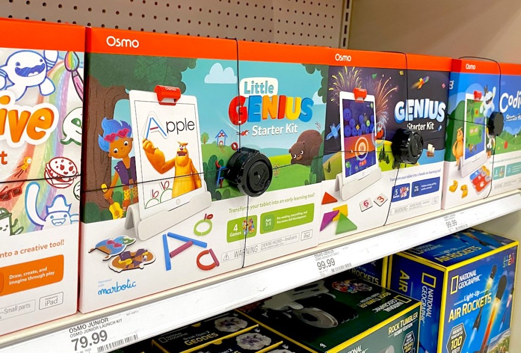 osmo genius kids you on store shelf with security tag