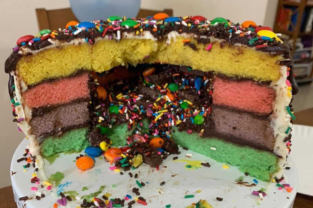 Rainbow Cake — Lynas Foodservice