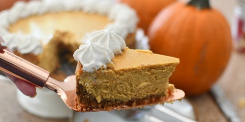 This Homemade Pumpkin Cheesecake is a Must-Make!